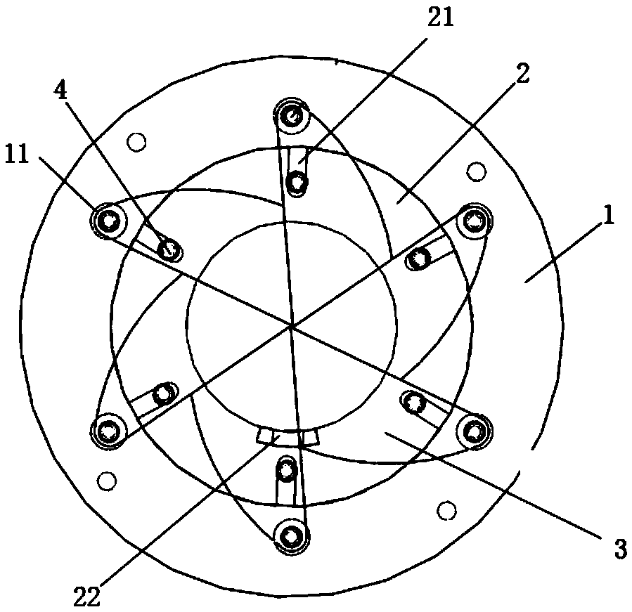 Rotatable operation hole plugging device