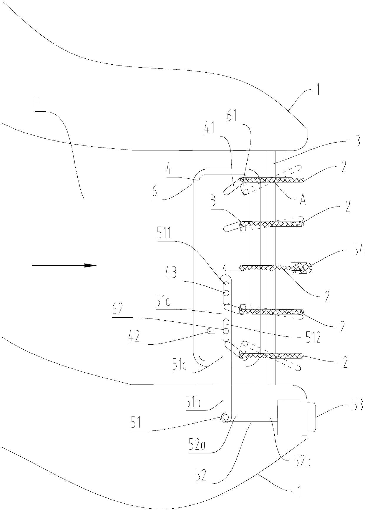 Air conditioning outlet structure and vehicle