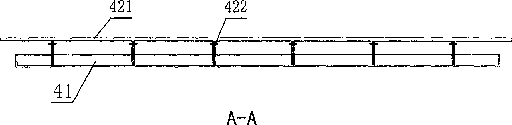 Method and system for treating concentrated liquid from reverse osmosis of high concentration waste water