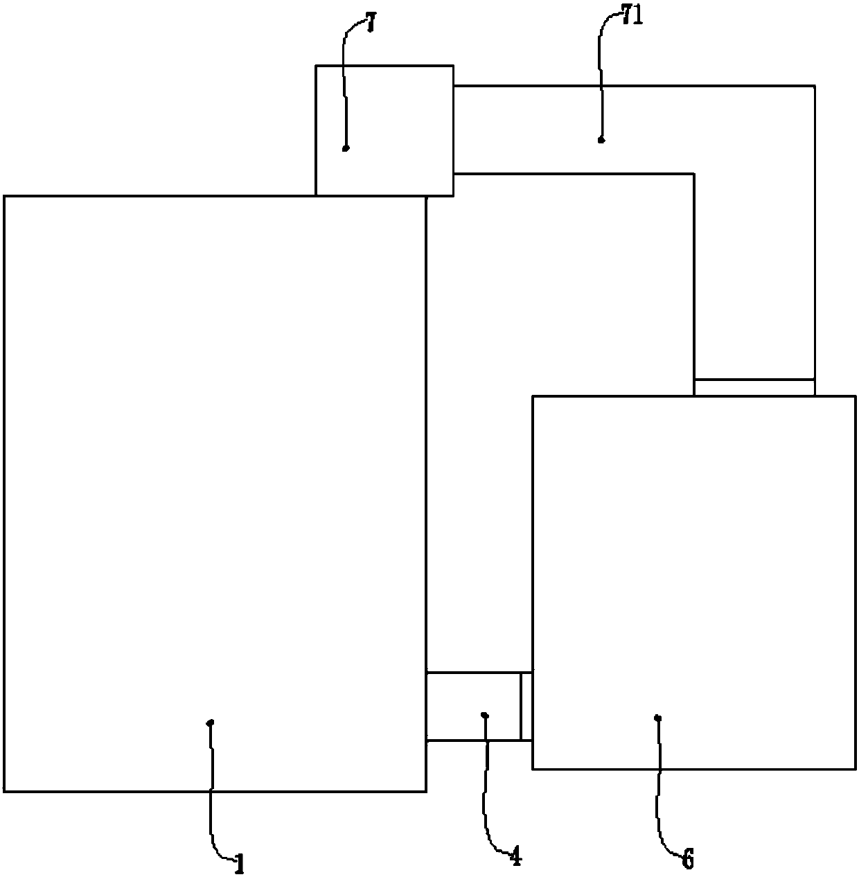 Belt drying device with screening function