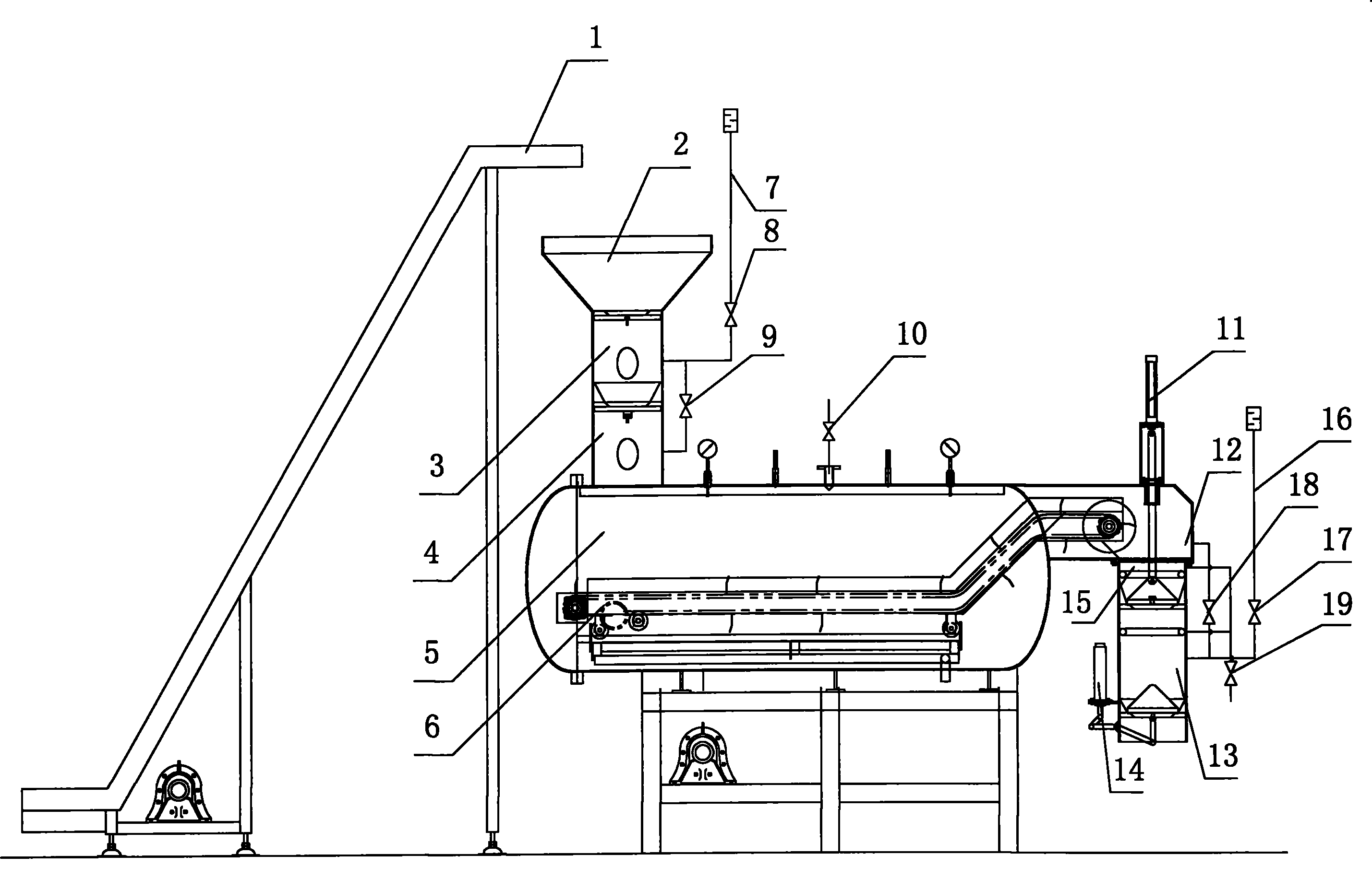 Full-automatic high-temperature high-pressure sterilization device