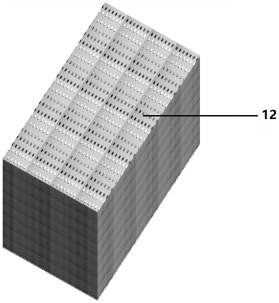 Hollow box device for ultra-thick hollow floor and manufacturing method thereof