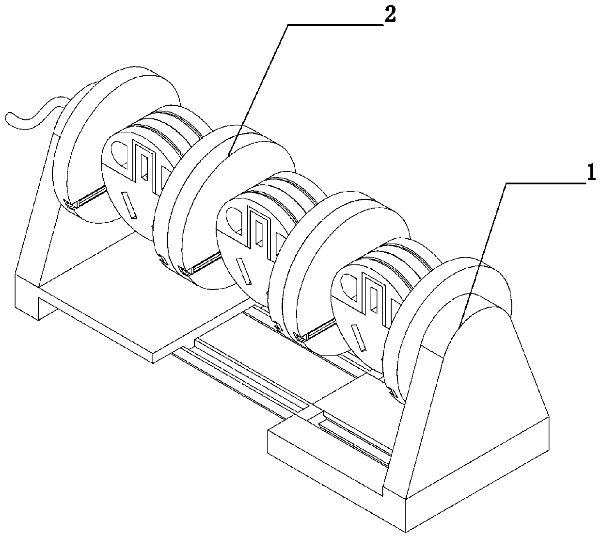 A wiring board with detachable socket