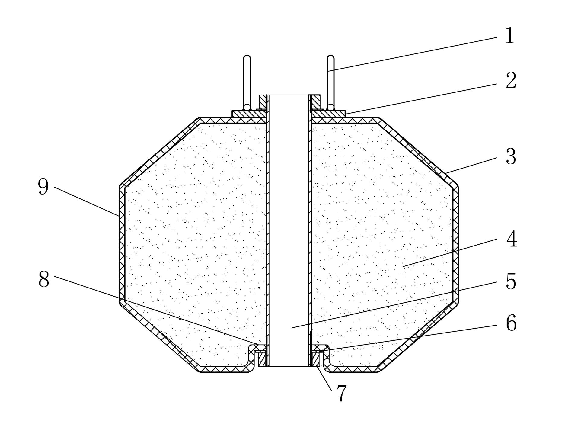 Plastic anchor floater