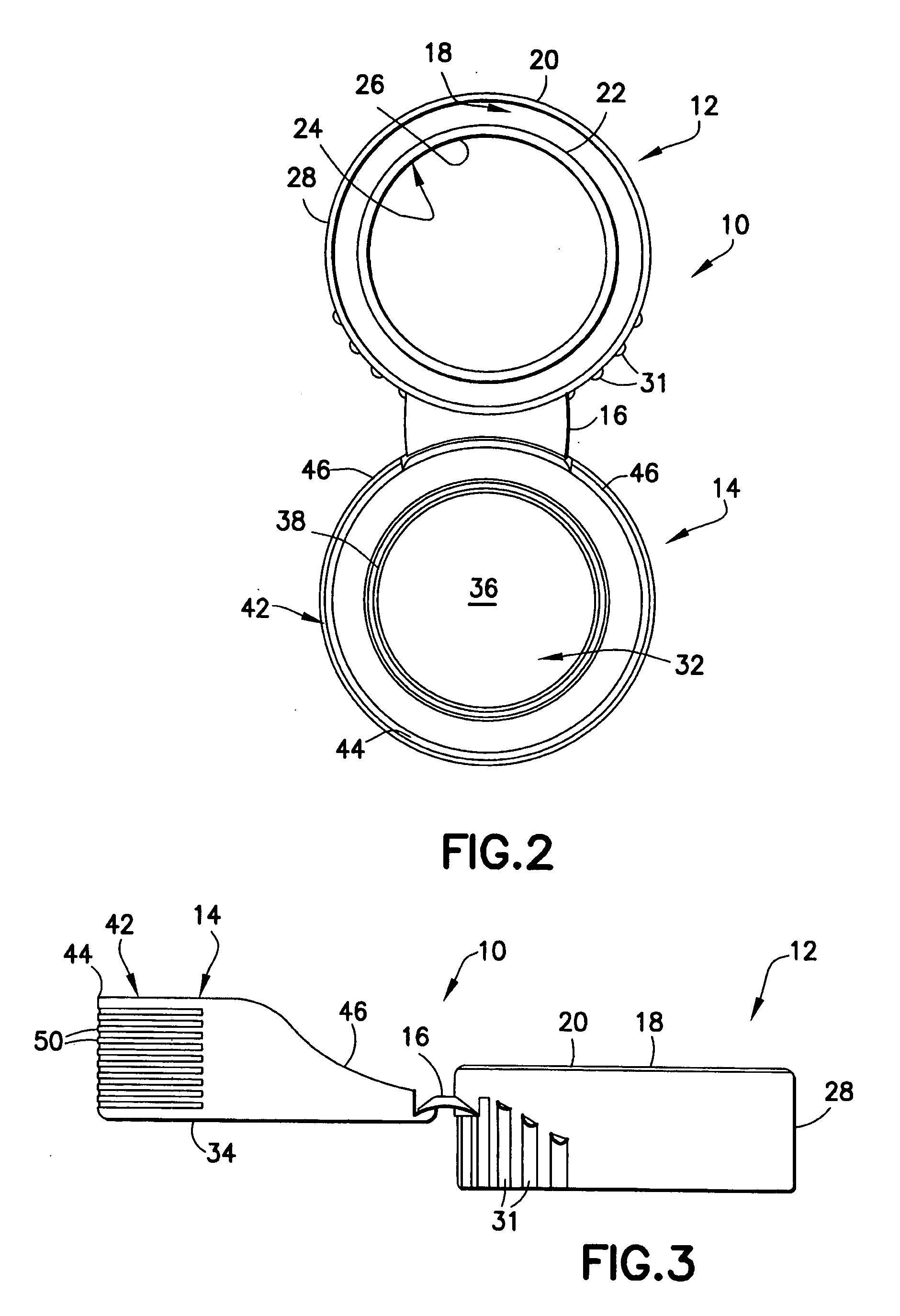 Flip top cap