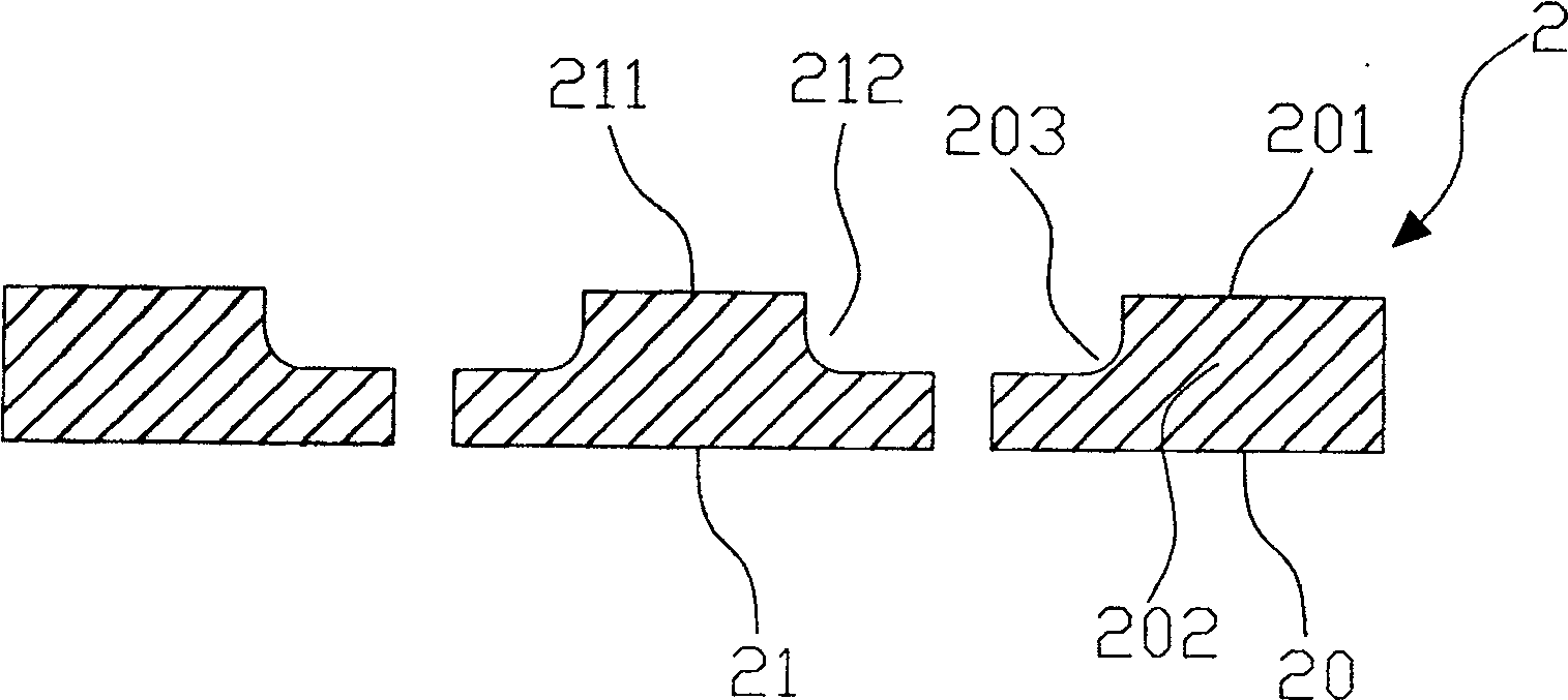 Outer pin-free wire holder packaging structure