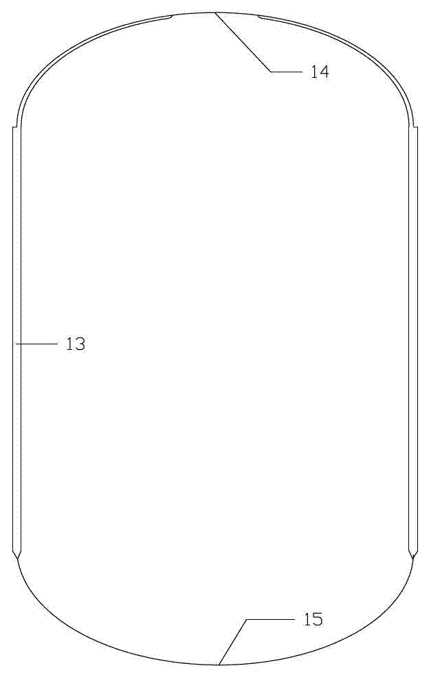 Non-active double-layer containment with water storage steel pipe column