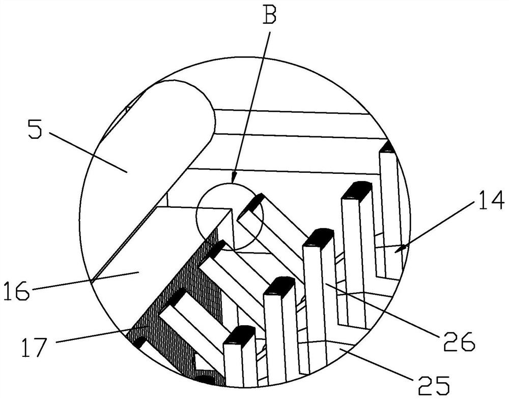 Cloth cutting device for textile machinery