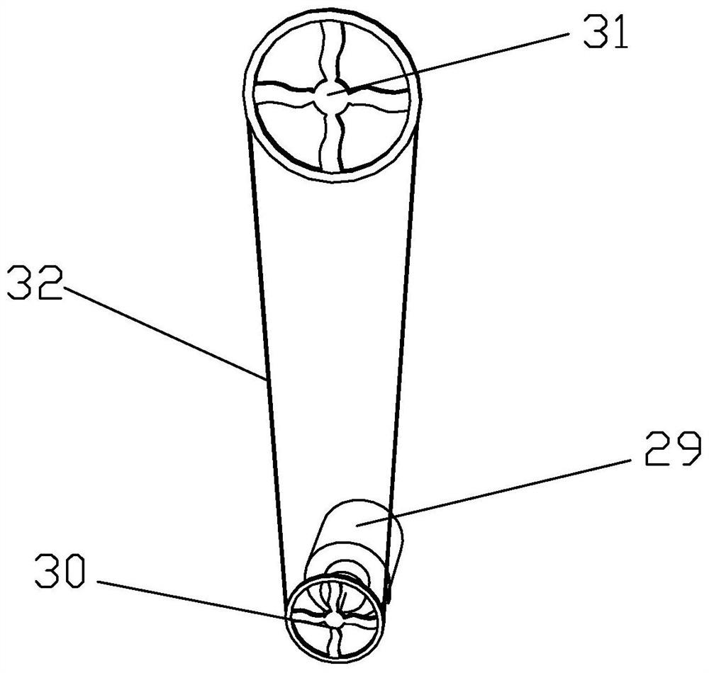 Cloth cutting device for textile machinery