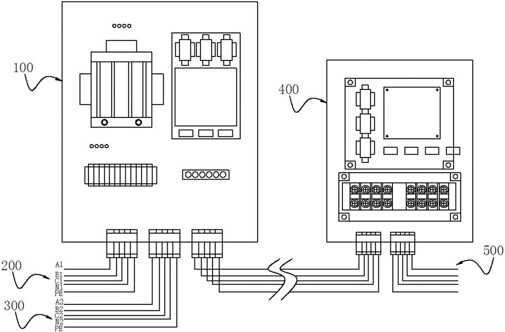 Electricity stealing preventing intelligent power distribution system