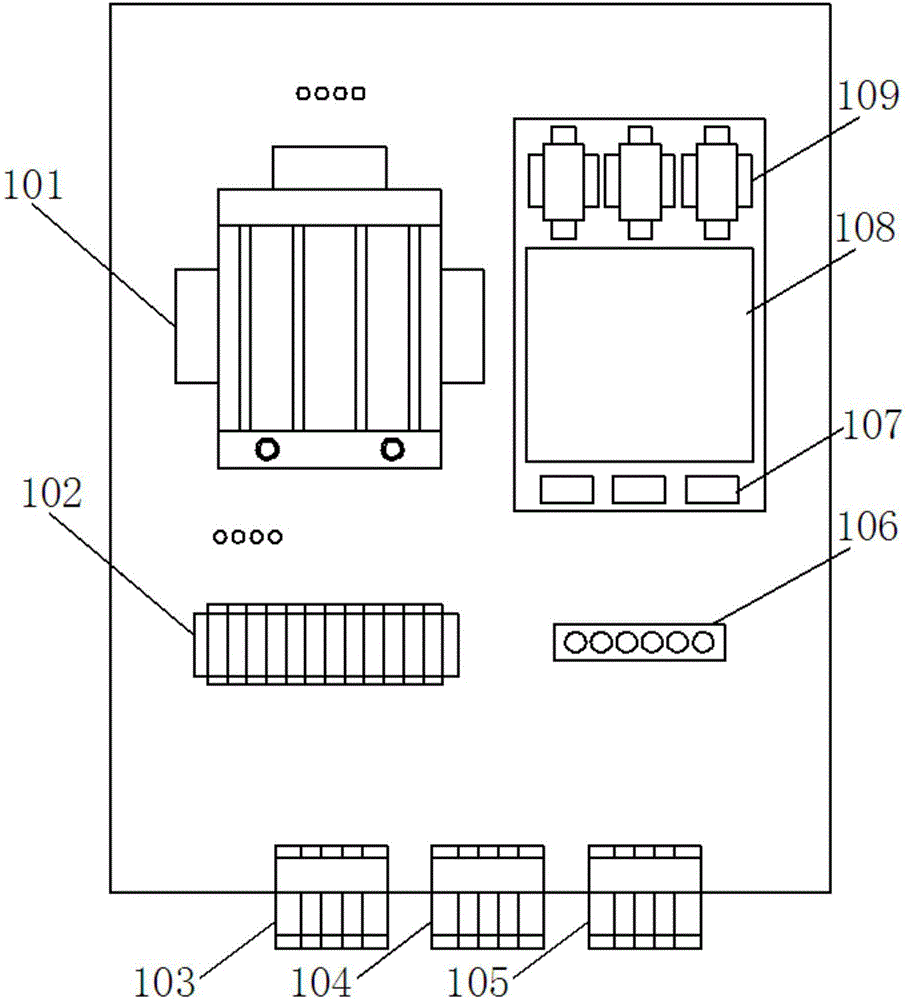 Electricity stealing preventing intelligent power distribution system