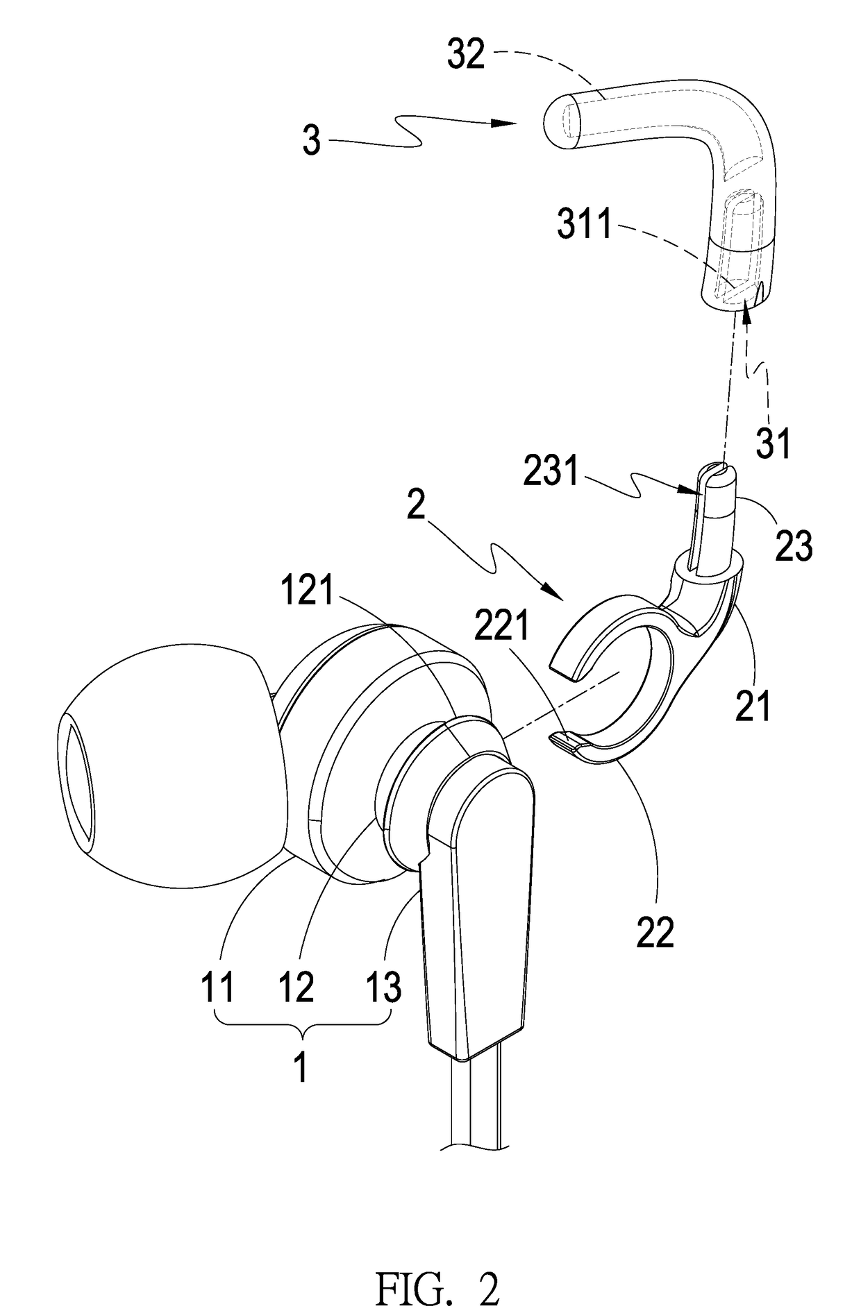 Electro-acoustic product stabilizing device