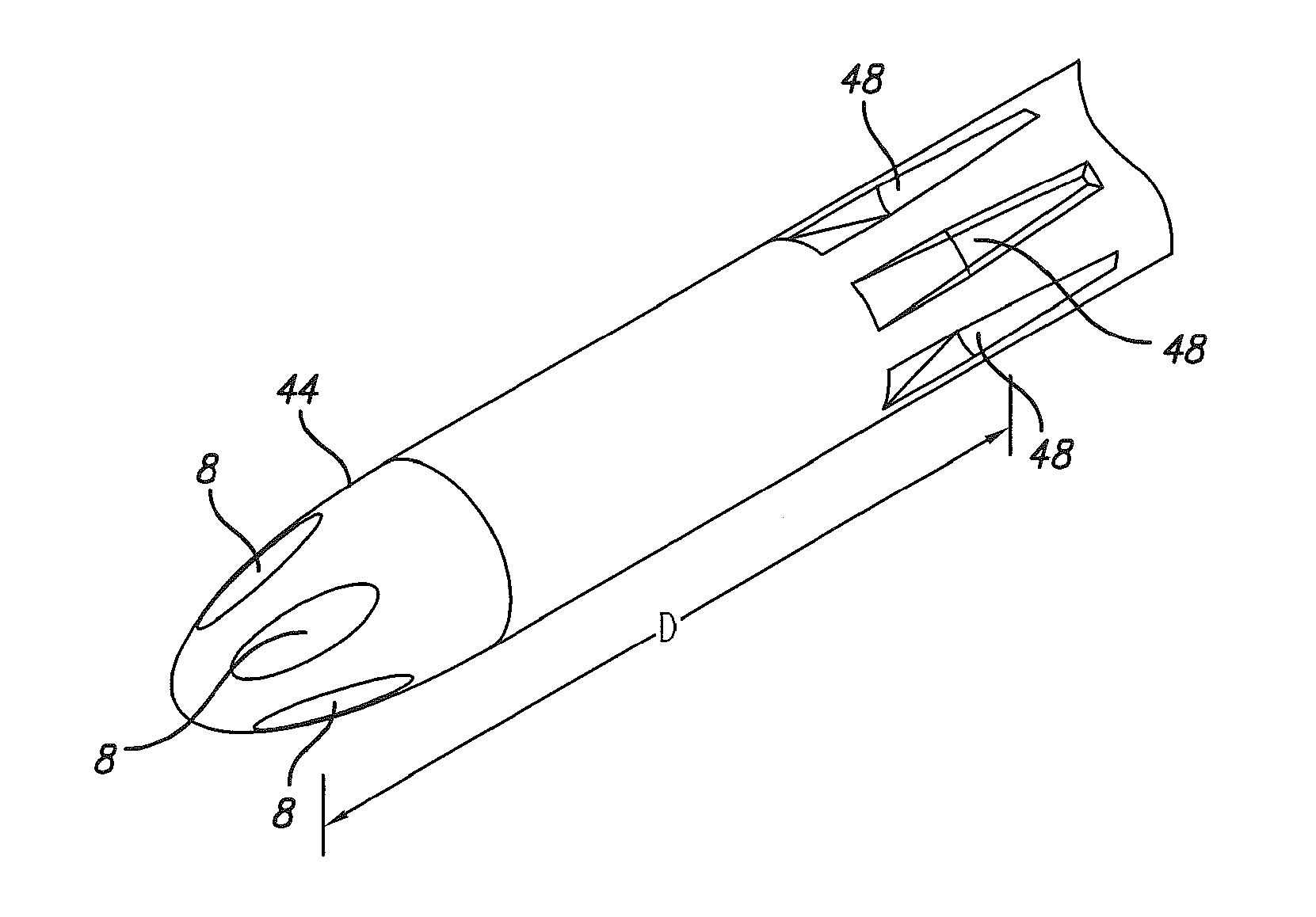 Reduction of Recirculation in Catheters