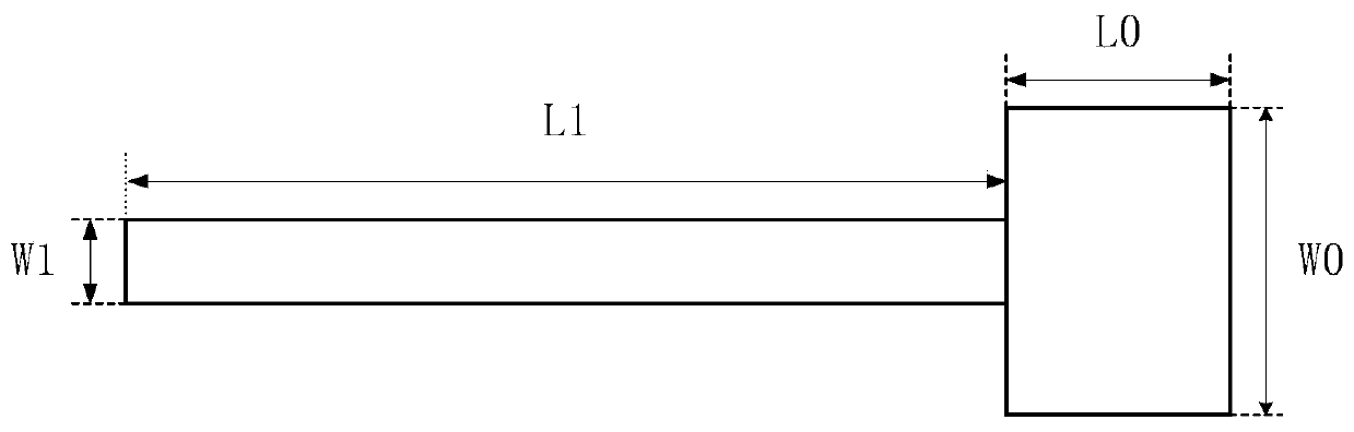 Microstrip monopole antenna