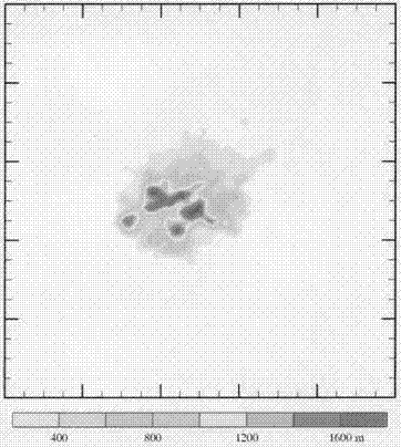 Terrain gravity wave drag parameterization method considering horizontal transmission factor