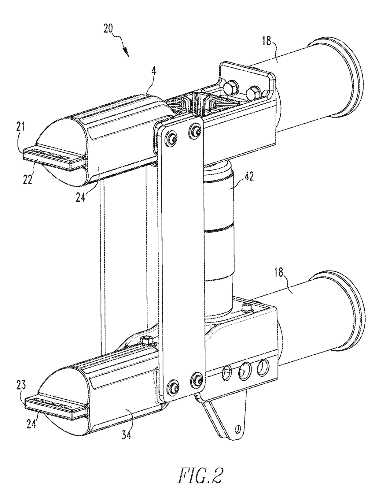 Medium voltage breaker conductor with an electrically efficient contour