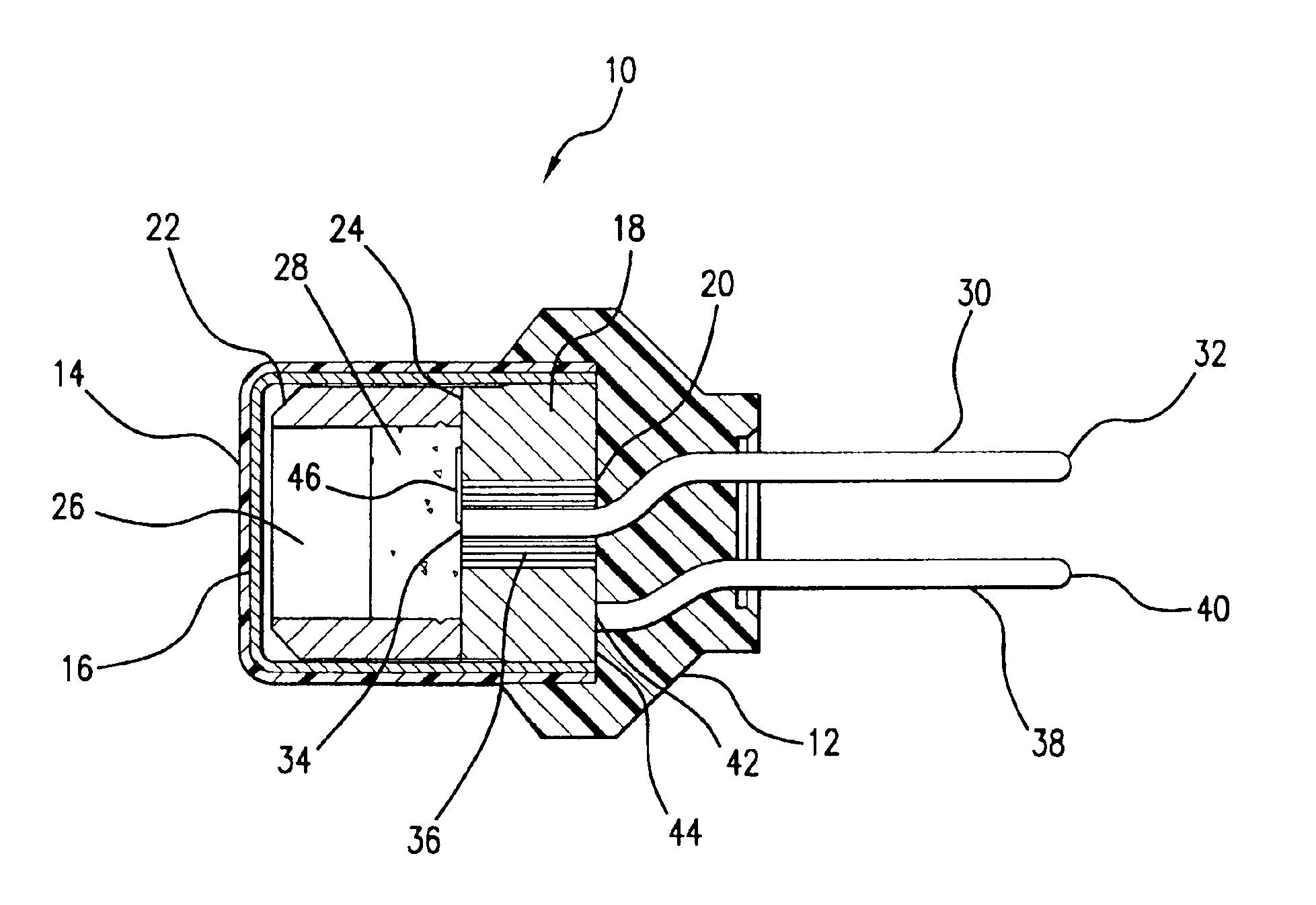 Single increment initiator charge