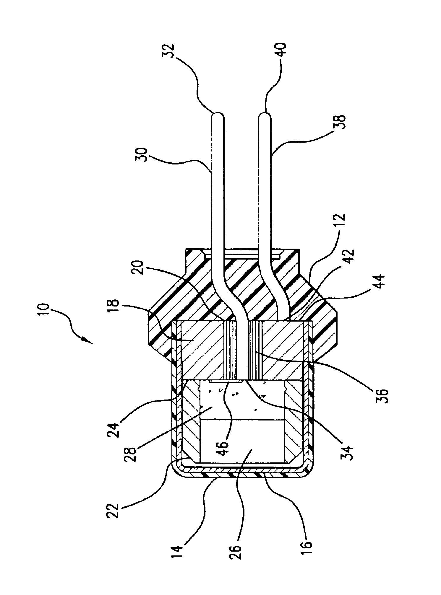 Single increment initiator charge