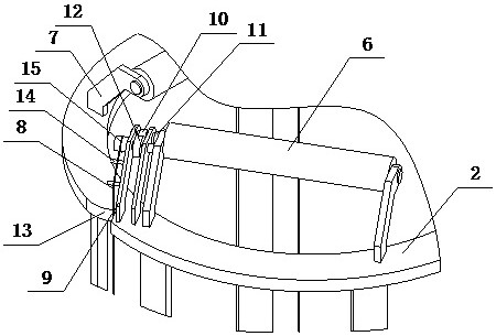 Concrete vibrating rod inserting and pulling speed regulating device for building construction