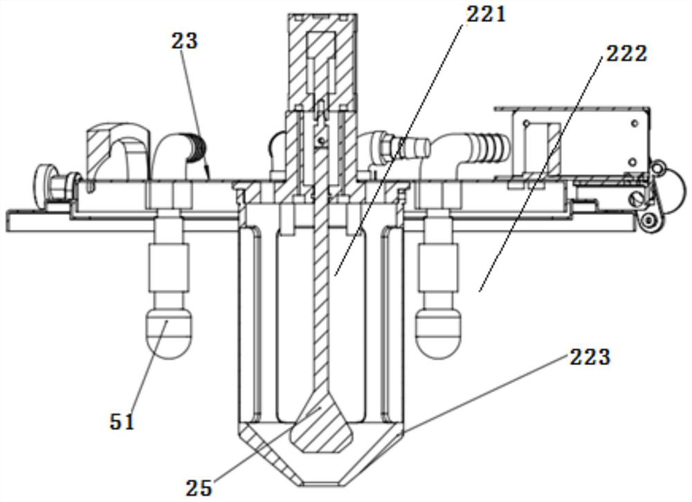 Packaging labeling machine for liquid medicine