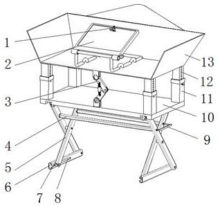 Portable explanation device