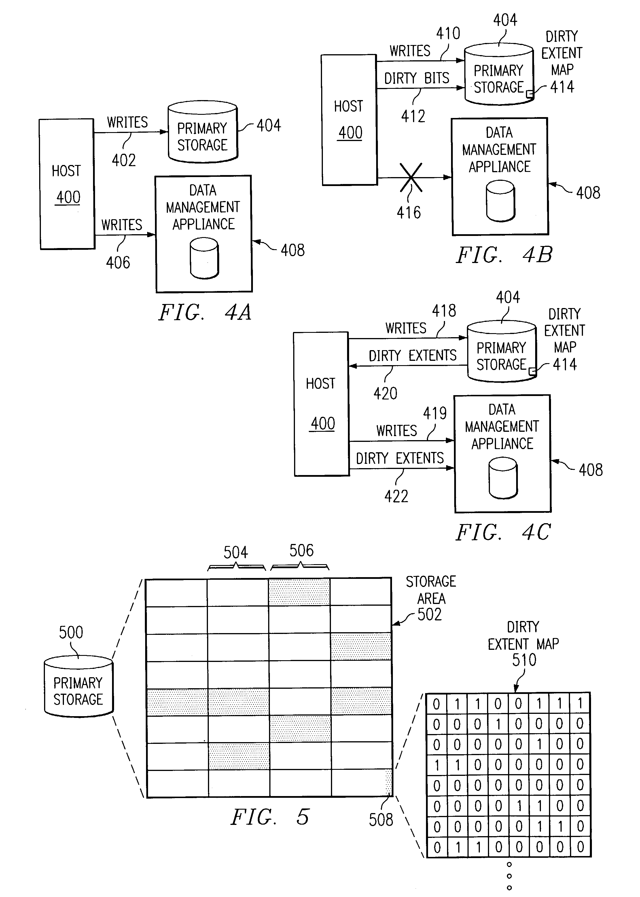 Storage backup system for backing up data written to a primary storage device to multiple virtual mirrors using a reconciliation process that reflects the changing state of the primary storage device over time