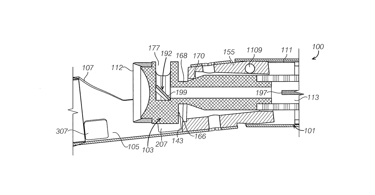 Atherectomy catheters devices having multi-channel bushings