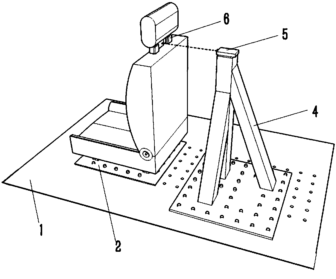 Chair dynamic flexibility test device and test method