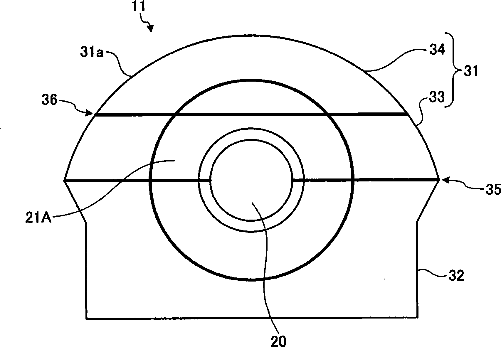 Compartment structure for steam turbine