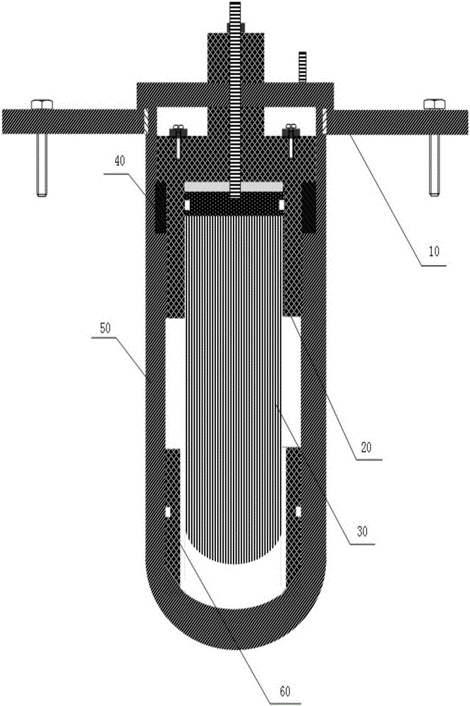 Anti-loosening spherical multi-beam transducer