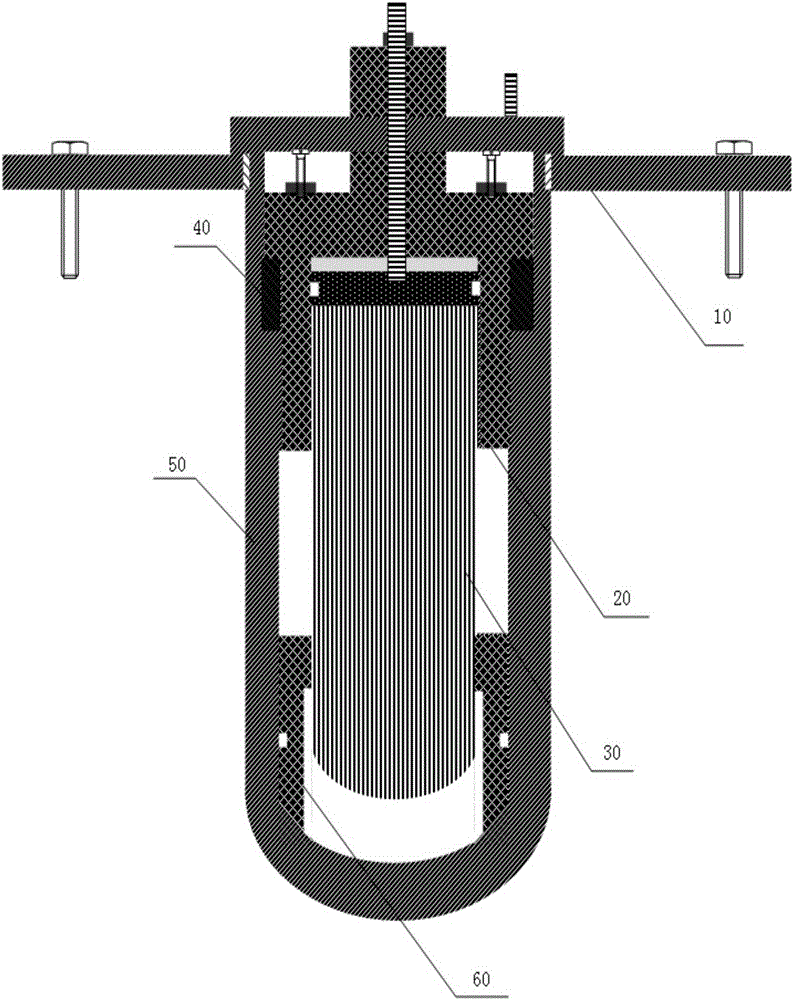 Anti-loosening spherical multi-beam transducer