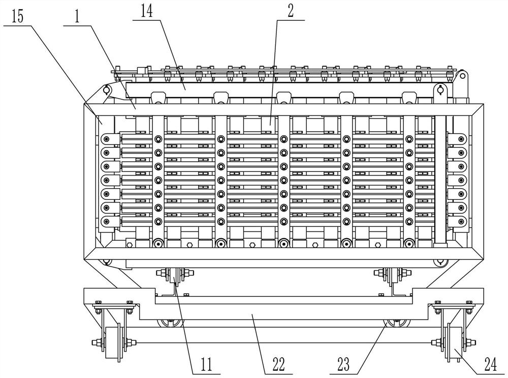 Light wallboard mandrel core pulling device and core pulling method thereof