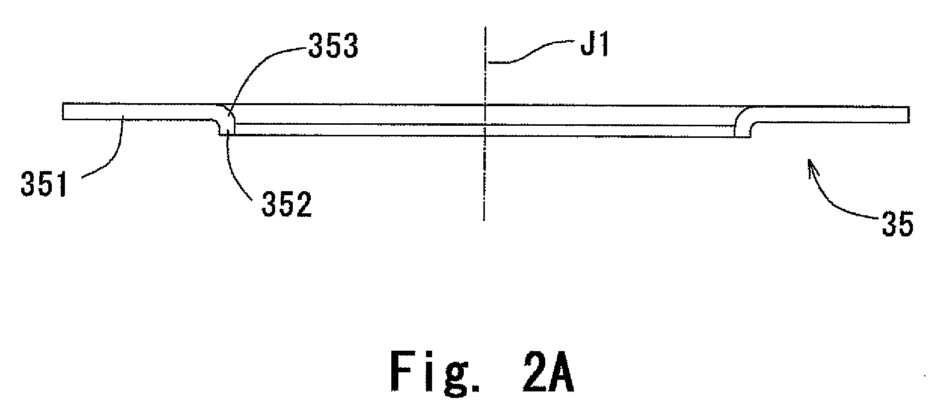 Motor and disk drive using the same