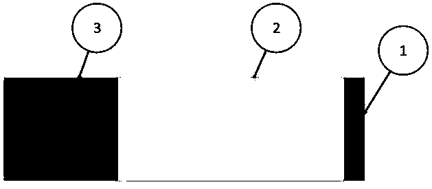 Subsurface core hole stratum resistivity measuring probe and measuring method