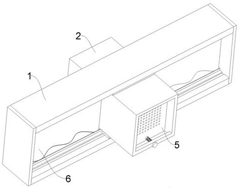 Ventilation equipment for electric wire plastic sheath production workshop