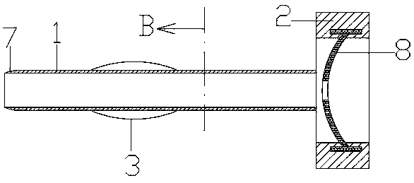 Anus protecting device for enteroscope