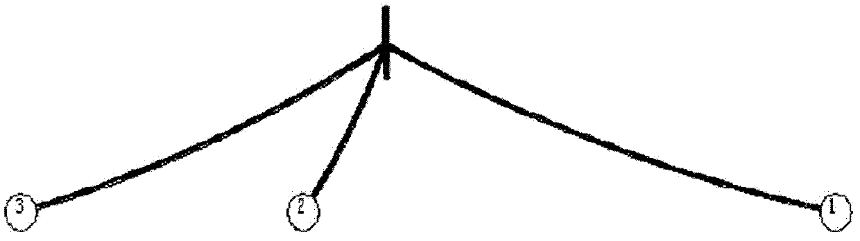 Floating type offshore wind turbine base and positioning system thereof