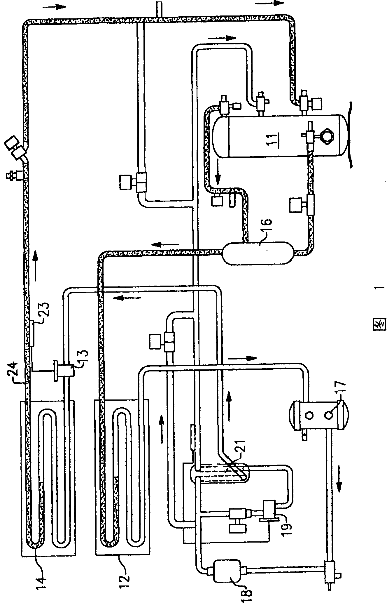 Insulated temperature sensor