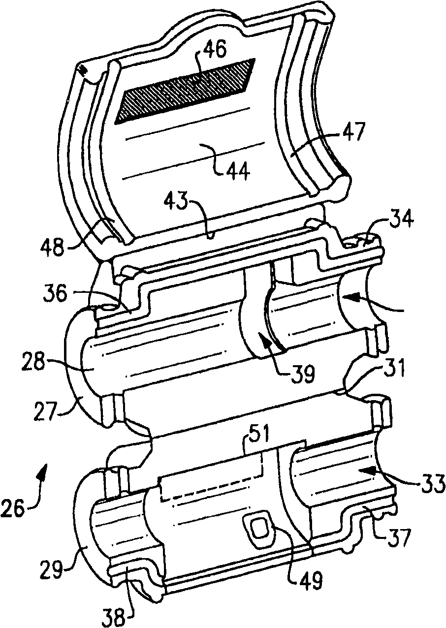 Insulated temperature sensor