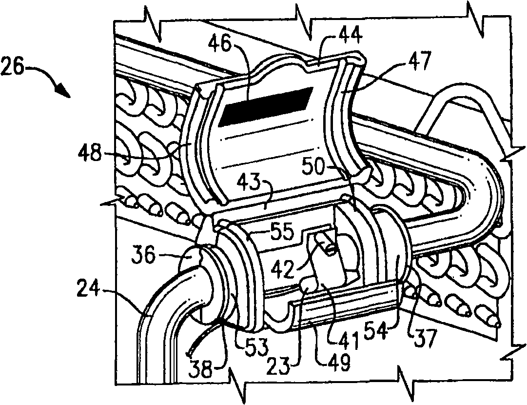 Insulated temperature sensor