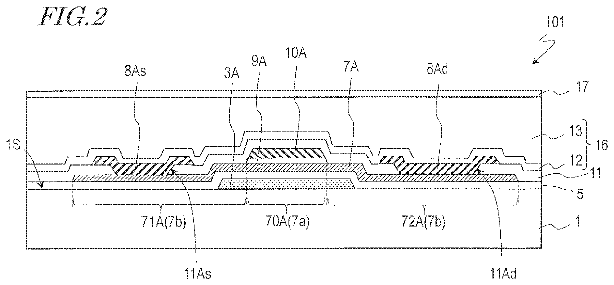 Active matrix substrate and method for manufacturing the same