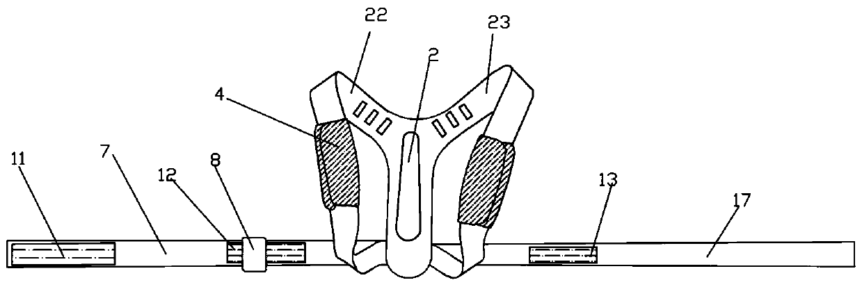 Posture correction belt for shoulder and back