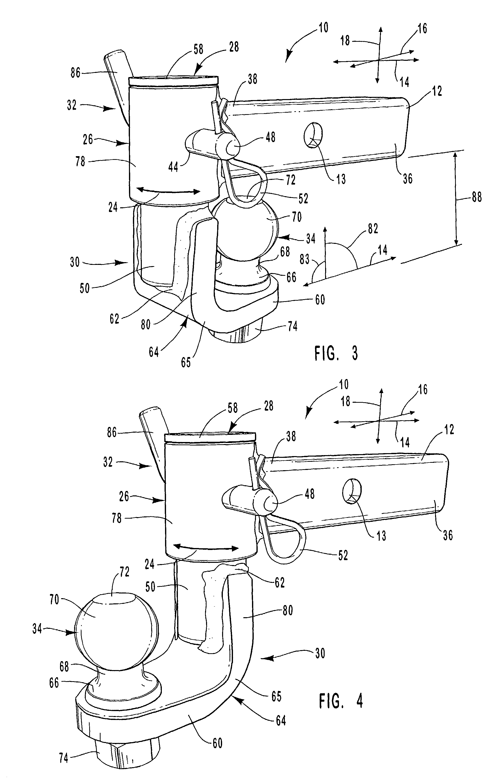 Stowaway, receiver hitch