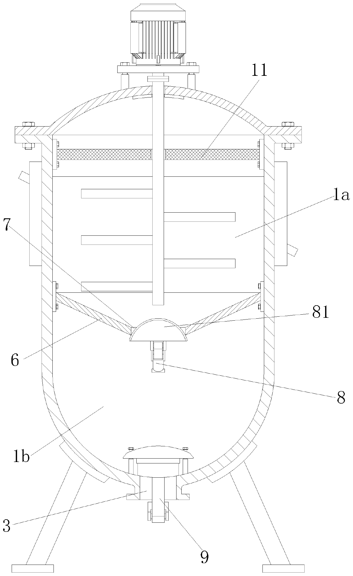 Magnesium sulfate crystallization device