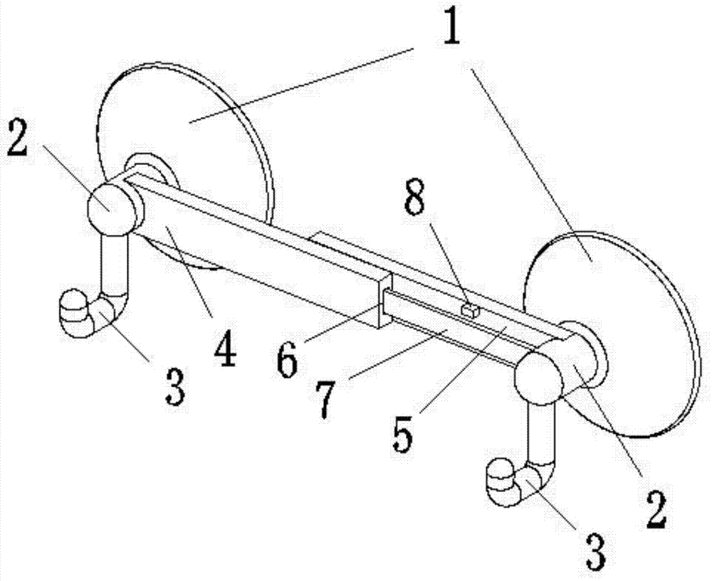 Adjustable sucker assembly