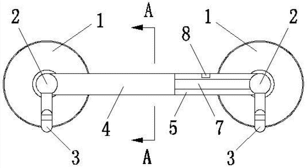 Adjustable sucker assembly