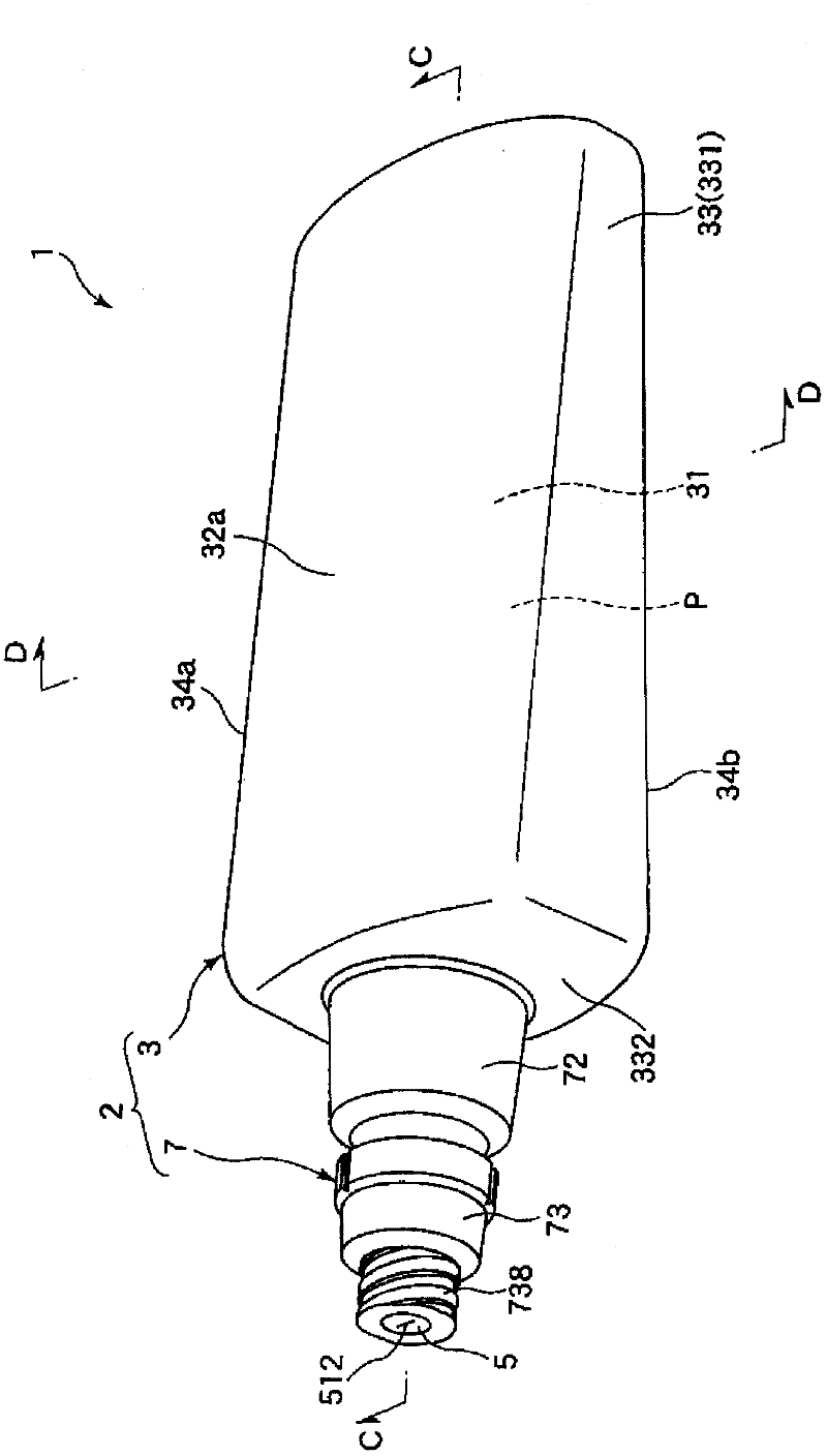 Medication-containing container