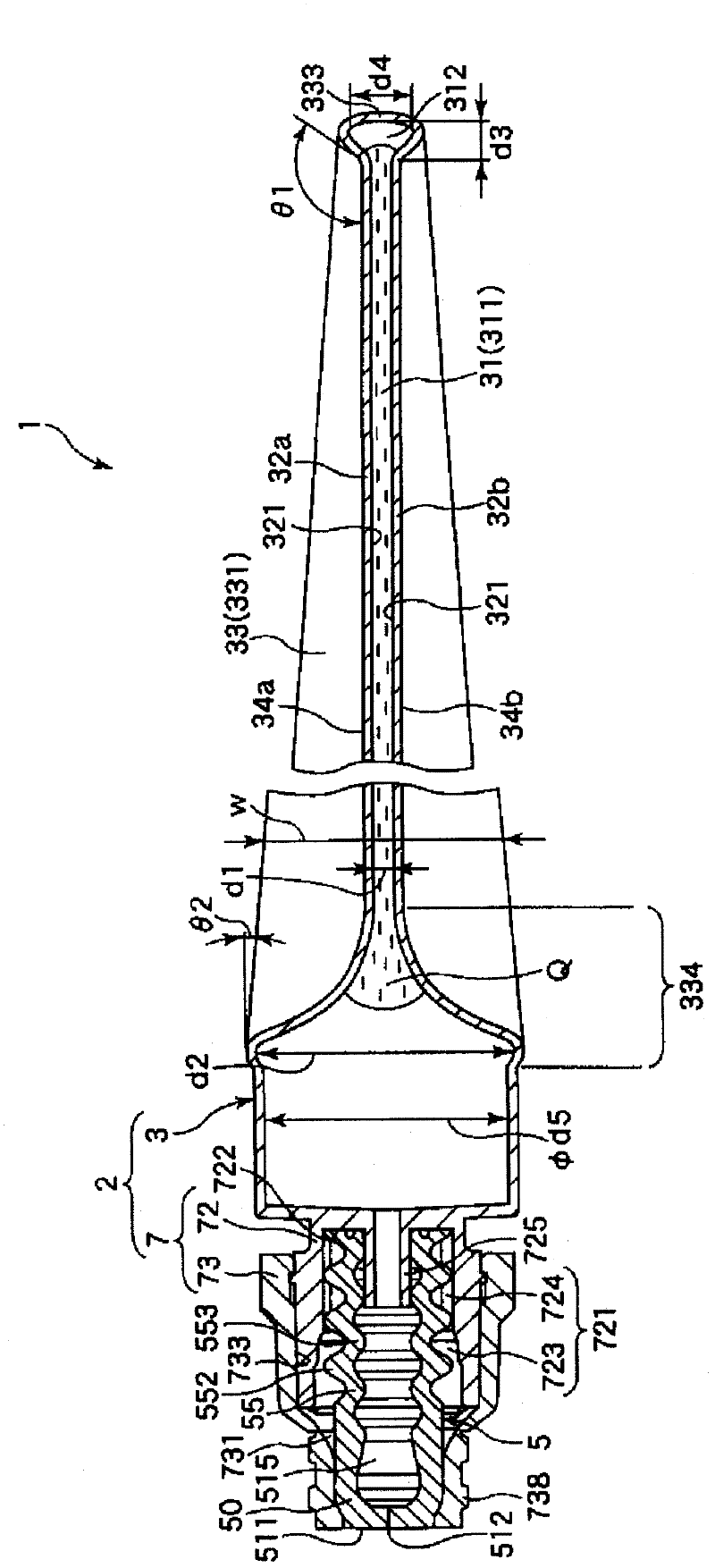 Medication-containing container