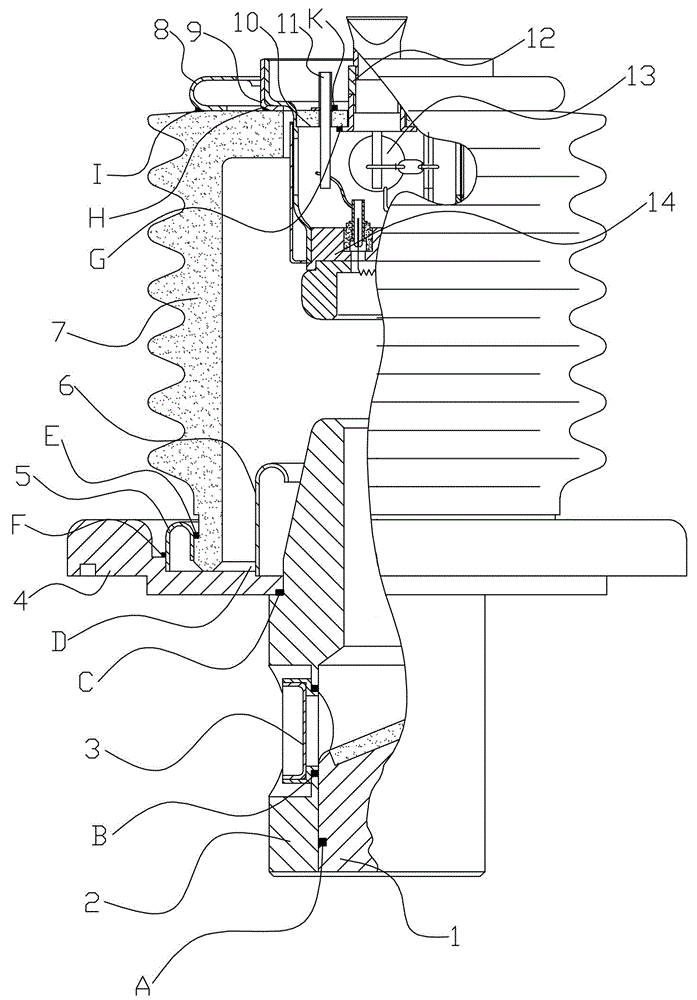 Highly-efficient, energy-saving and environmentally-friendly manufacturing method of metal ceramic X ray tube