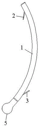 An anti-reflux biliary stent